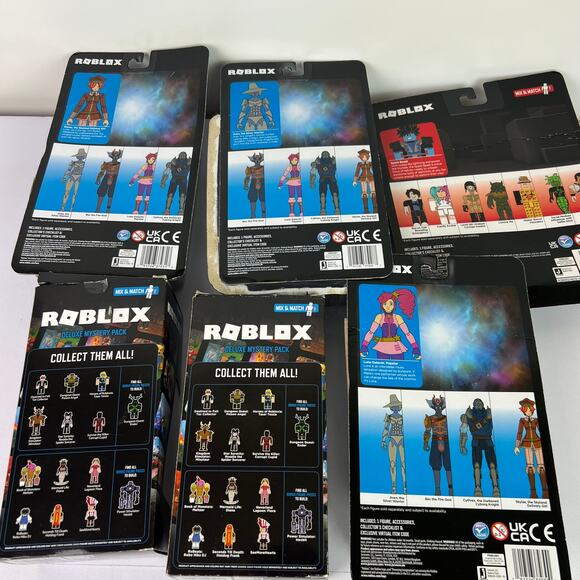 ROBLOX Toys Lot of 6 Figurines Open Box Damaged Box Missing Pieces - Picture 7 of 16